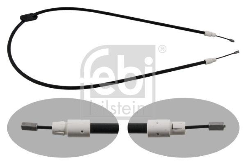 FEBI BILSTEIN 34904 Handbremsseil für Mercedes-Benz