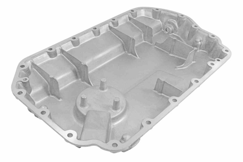 VAICO V10-0877 Ölwanne Aluminium, mit Ölablassschraube für VW