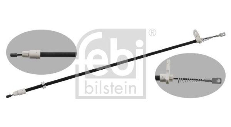 FEBI BILSTEIN 34907 Handbremsseil für Mercedes-Benz