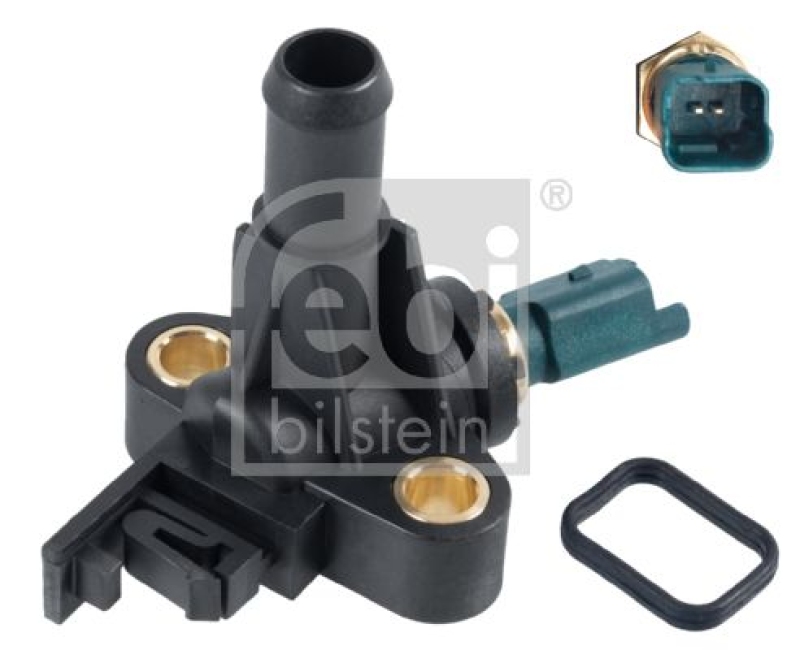 FEBI BILSTEIN 106856 Kühlmitteltemperatursensor mit Gehäuse für Fiat