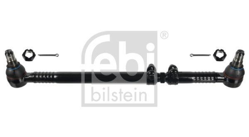 FEBI BILSTEIN 108056 Spurstange mit Kronenmuttern und Splinten für M A N