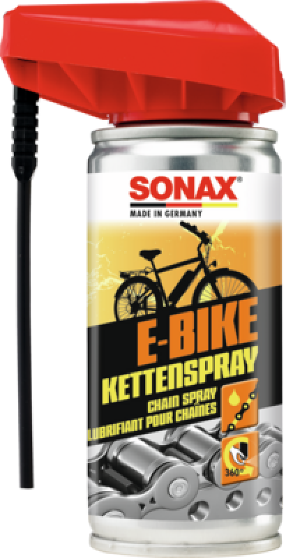 SONAX 08721000 E-BIKE Kettenspray mit Easy Spray 100ml