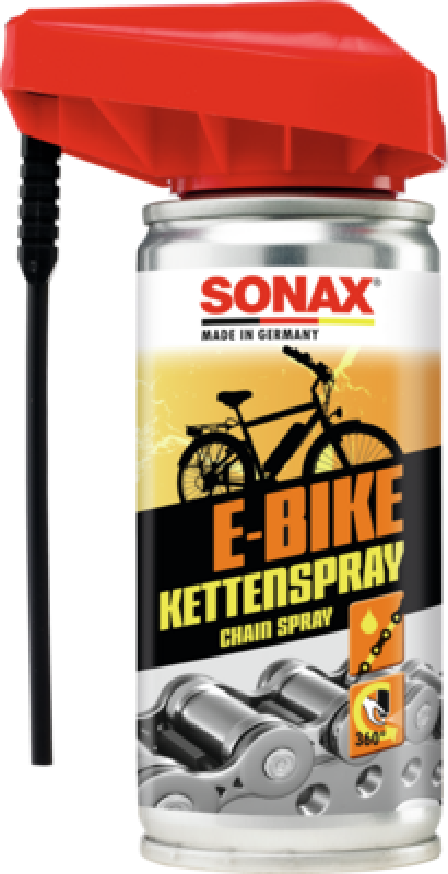 SONAX 08721000 E-BIKE Kettenspray mit Easy Spray 100ml