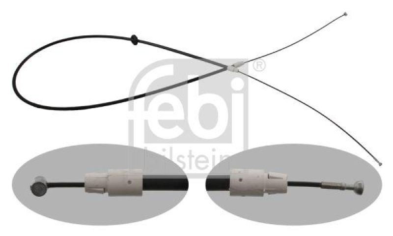 FEBI BILSTEIN 34911 Handbremsseil für Mercedes-Benz