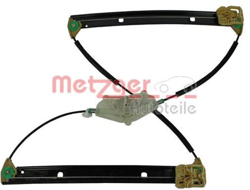 METZGER 2160362 Fensterheber Ohne Motor für AUDI vorne rechts