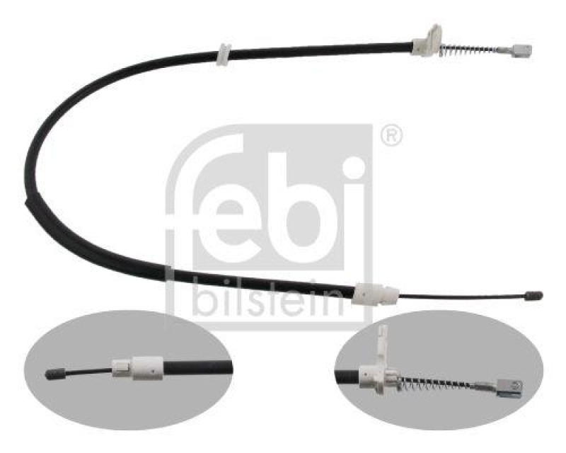 FEBI BILSTEIN 34912 Handbremsseil für Mercedes-Benz