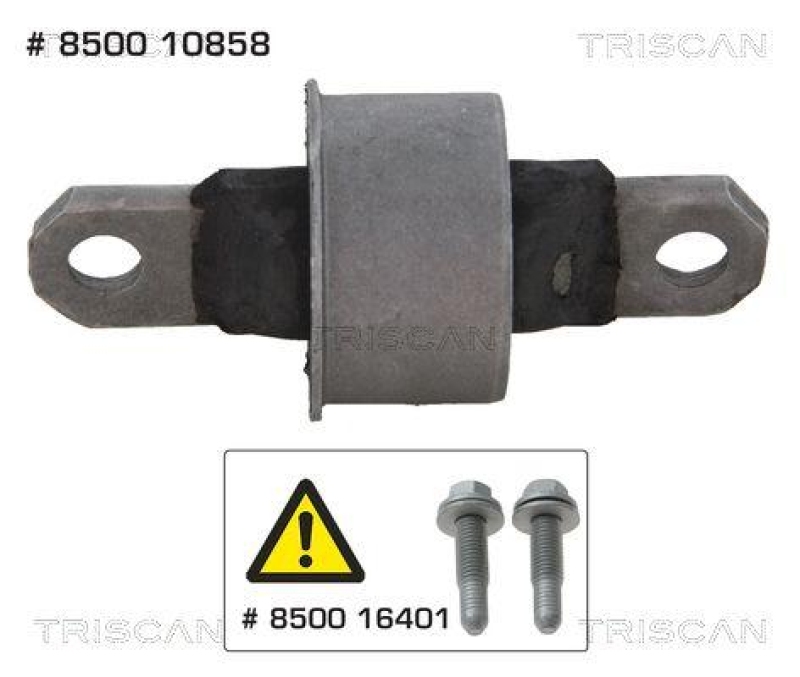 TRISCAN 8500 10858 Gummimetallager für Ford, Mazda, Volvo