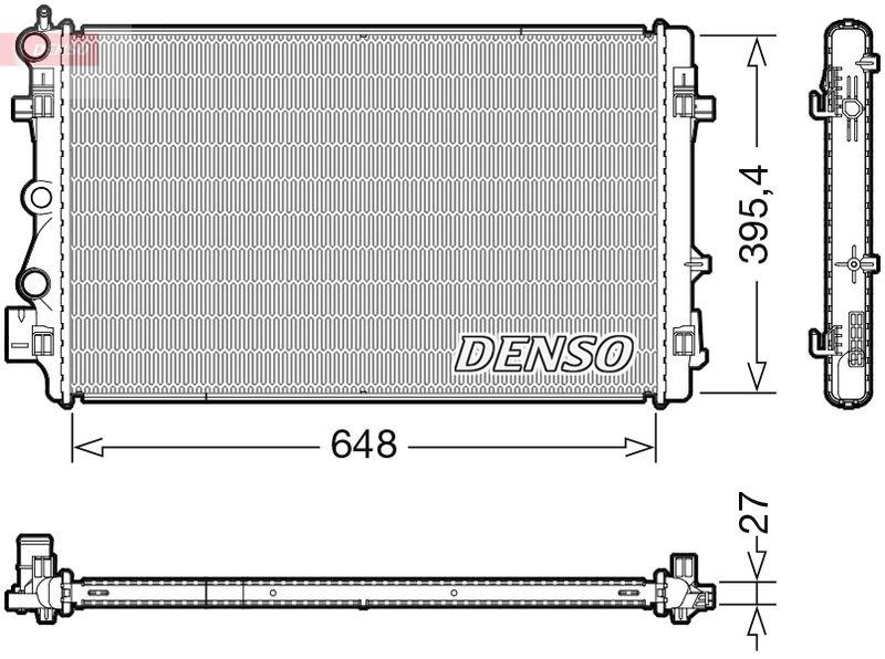 DENSO DRM32051 Kühler VW POLO (6R1, 6C1) (14-)