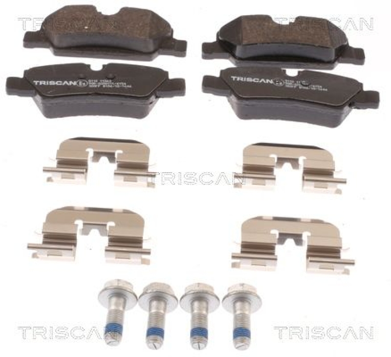 TRISCAN 8110 11063 Bremsbelag Hinten für Bmw Mini