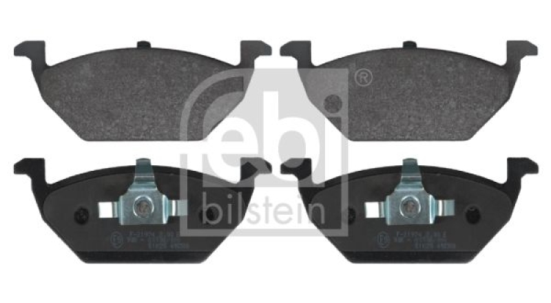 FEBI BILSTEIN 16328 Bremsbelagsatz für VW-Audi