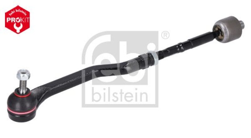 FEBI BILSTEIN 43461 Spurstange mit Endstück, Mutter und Sicherungsmutter für Renault