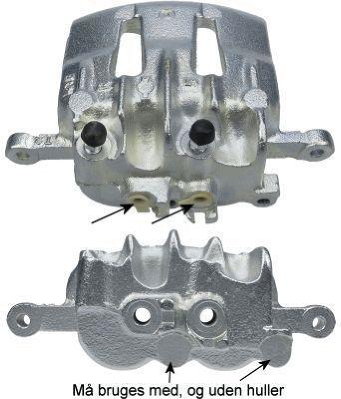 HELLA 8AC 355 385-501 Bremssattel für NISSAN