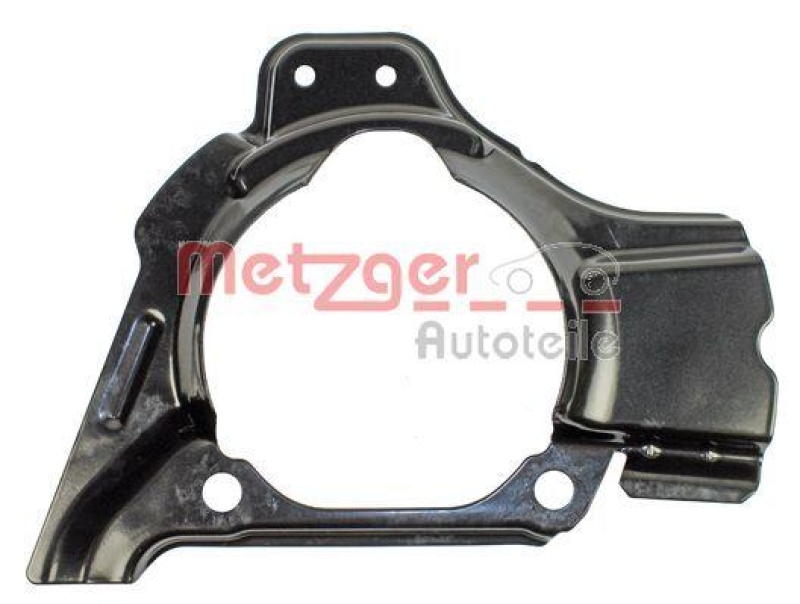 METZGER 6115083 Spritzblech, Bremsscheibe für ALFA/FIAT/LANCIA VA links