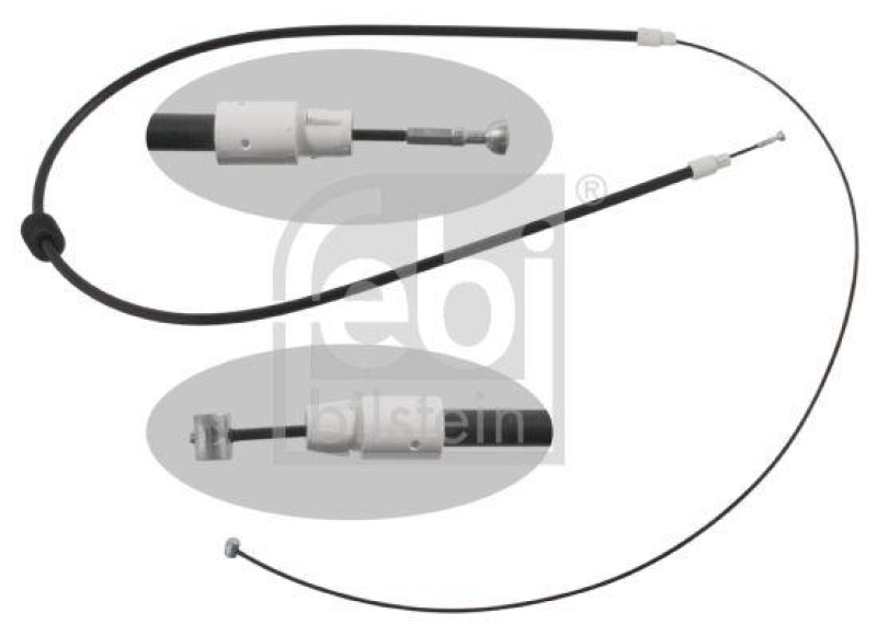 FEBI BILSTEIN 34915 Handbremsseil für Mercedes-Benz