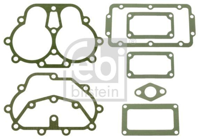 FEBI BILSTEIN 46434 Dichtungssatz Lamellenventil für Zylinderkopf am Luftpresser für Volvo