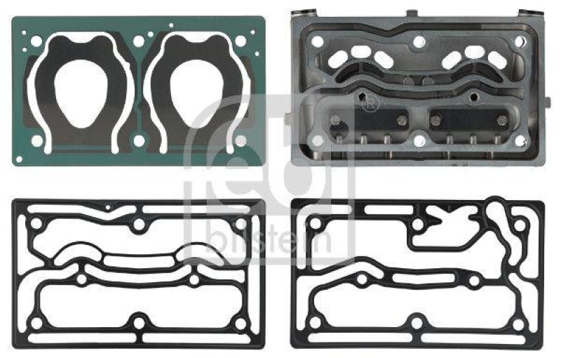 FEBI BILSTEIN 172529 Ventilplatte für Luftpresser, mit Dichtungen für Volvo