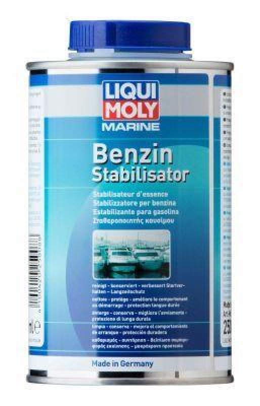 LIQUI MOLY 25008 Kraftstoffadditiv Marine Benzinstabilisator Dose 500 ml