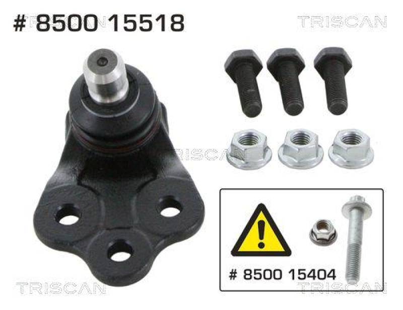 TRISCAN 8500 15518 Traggelenk für Fiat, Jeep