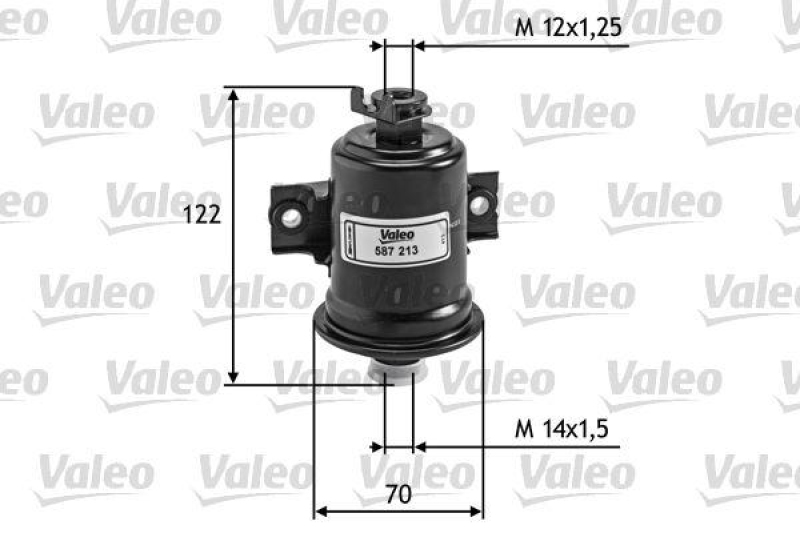 VALEO 587213 Kraftstofffilter, Benzin