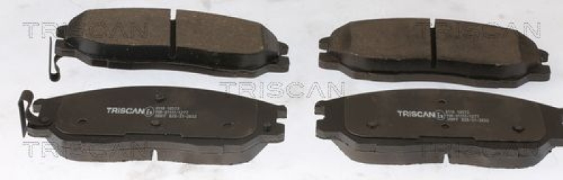 TRISCAN 8110 10573 Bremsbelag Vorne für Hyundai, Kia, Ssangyong