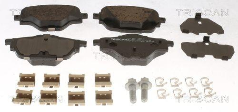 TRISCAN 8110 28054 Bremsbelag Hinten für Citroen, Peugeot