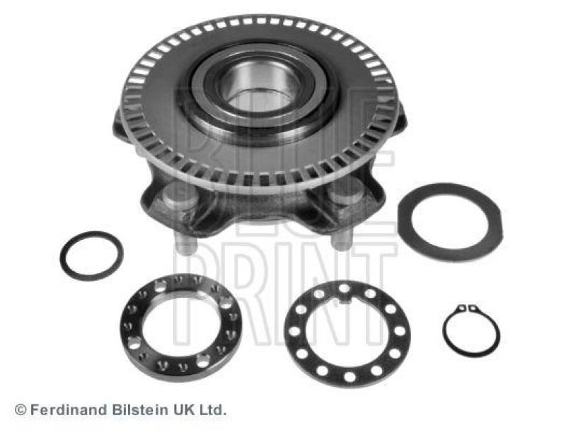 BLUE PRINT ADK88231 Radlagersatz mit Radnabe, ABS-Impulsring und Anbaumaterial für SUZUKI