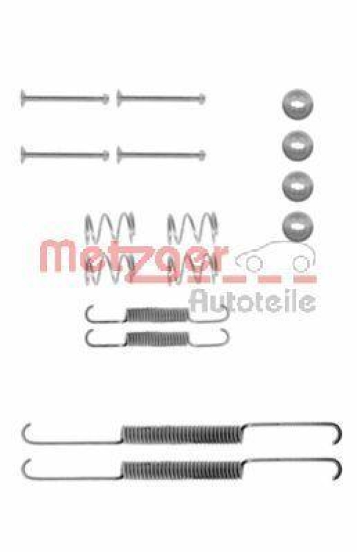 METZGER 105-0507 Zubehörsatz, Bremsbacken für OPEL