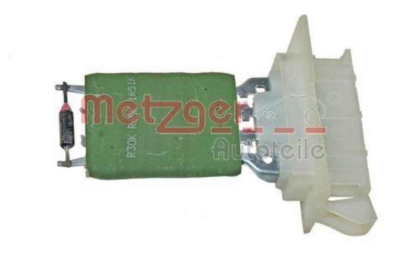 METZGER 0917304 Widerstand, Innenraumgebläse für CITROEN/PEUGEOT/TOYOTA