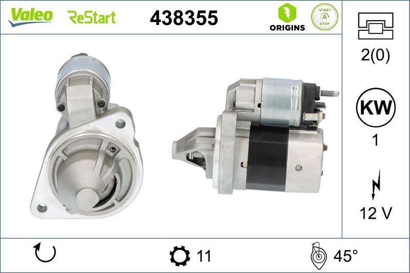 VALEO 438355 ReStarter Neu - ORIGINS