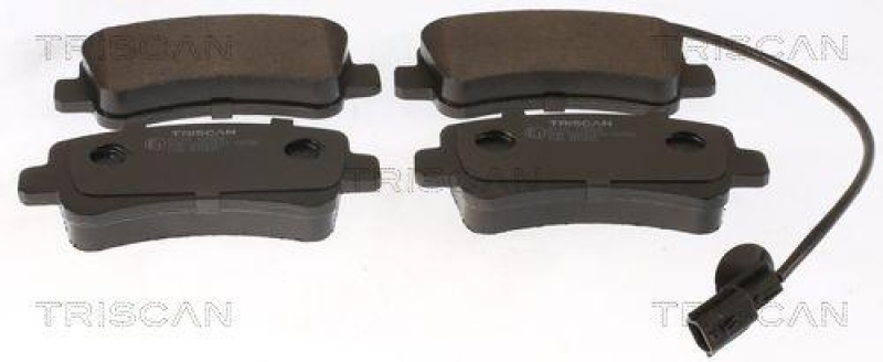 TRISCAN 8110 10584 Bremsbelag Hinten für Opel, Renault