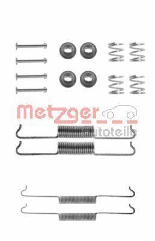 METZGER 105-0521 Zubehörsatz, Bremsbacken für VW