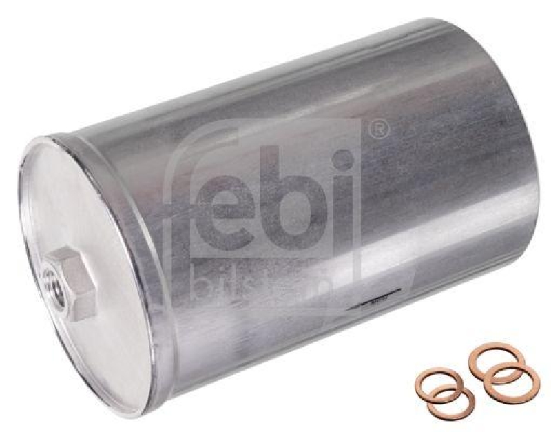 FEBI BILSTEIN 103011 Kraftstofffilter mit Dichtringen für Saab