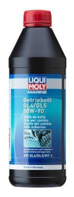 LIQUI MOLY 25068 Getriebeöl Marine Getriebeöl GL4/GL5 80W-90 Dose 1 L