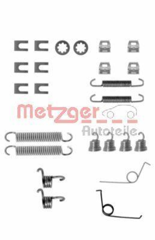 METZGER 105-0545 Zubehörsatz, Bremsbacken für FIAT/PEUGEOT/RENAULT