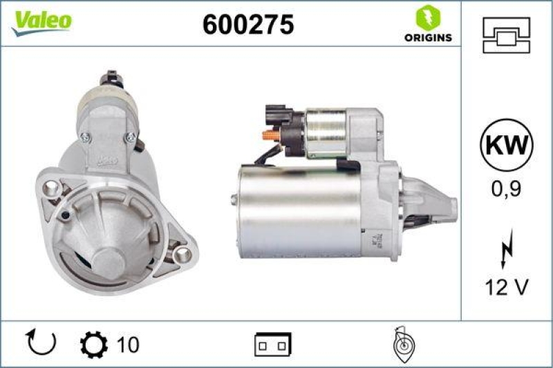 VALEO 600275 Starter Neu - ORIGINS