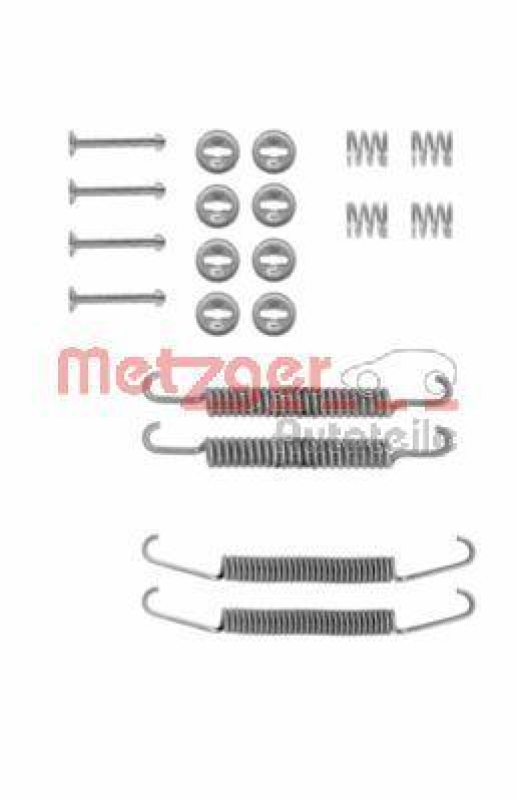 METZGER 105-0548 Zubehörsatz, Bremsbacken für FIAT/SEAT