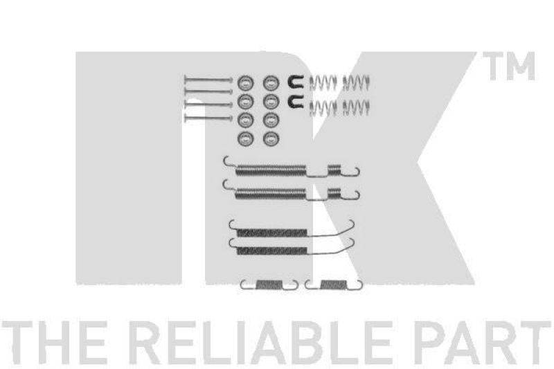 NK 7930759 Zubehörsatz, Bremsbacken für HYUNDAI, MITSUBISHI