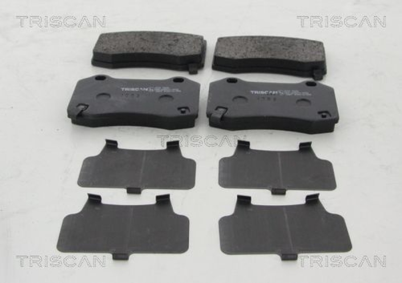 TRISCAN 8110 10606 Bremsbelag Hinten für Chrysler, Jeep, Dodge