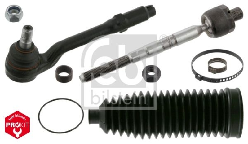 FEBI BILSTEIN 40523 Spurstange mit Lenkmanschettensatz für BMW