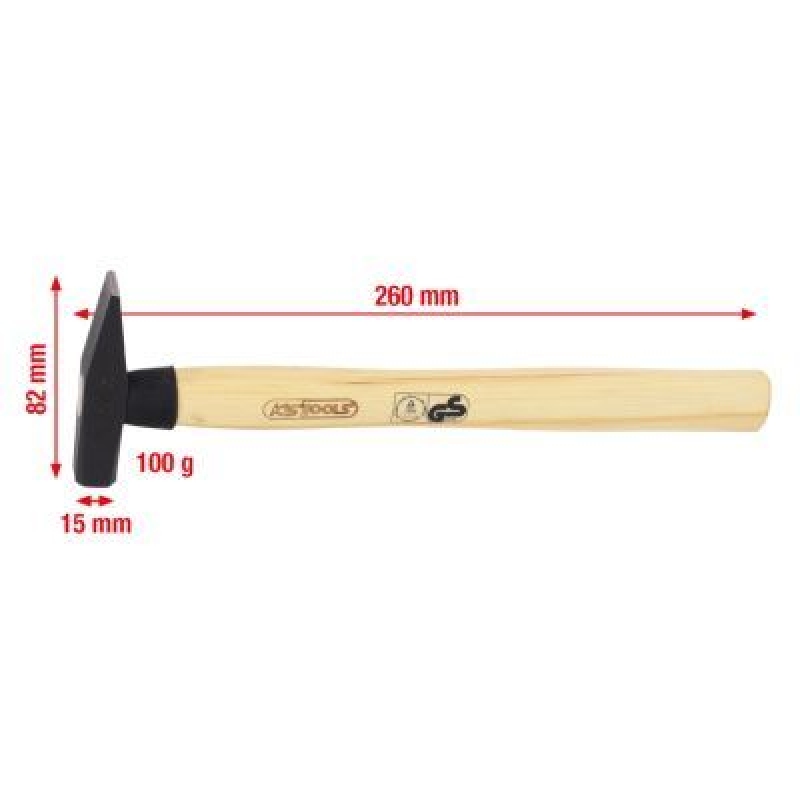 KS TOOLS 142.1310 Schlosserhammer