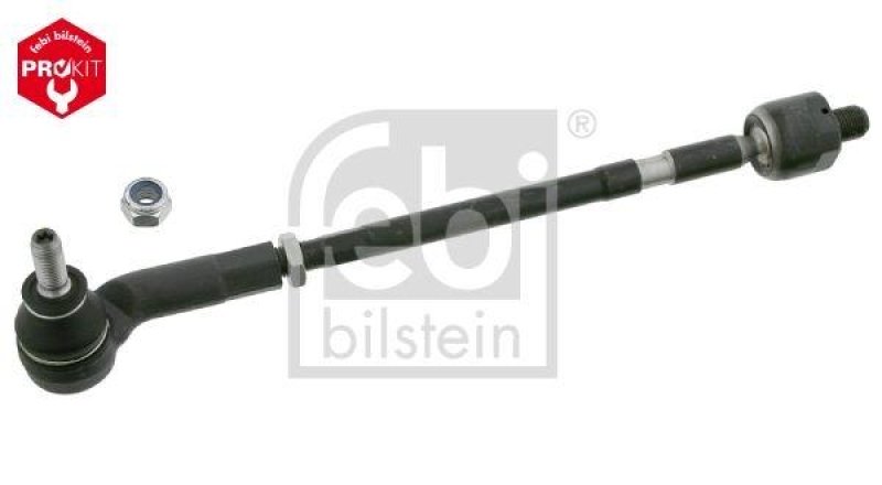 FEBI BILSTEIN 26173 Spurstange mit Endstück und Sicherungsmutter für VW-Audi