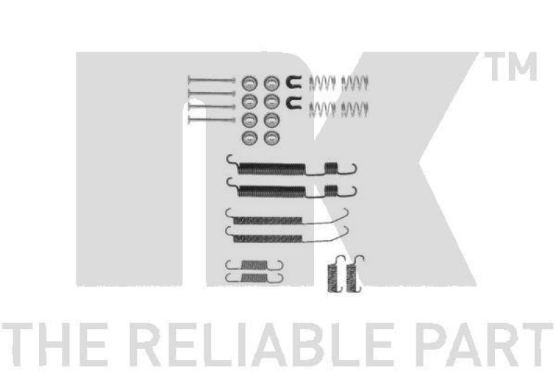 NK 7930762 Zubehörsatz, Bremsbacken für MITSUBISHI