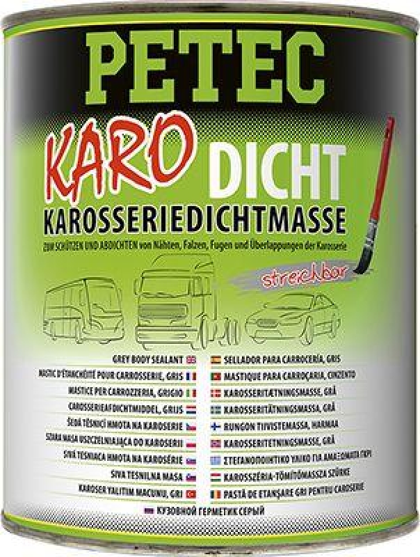 PETEC 94130 Karo-Dicht Karosseriedichtmasse grau 1000ml