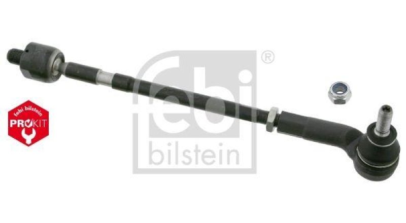 FEBI BILSTEIN 26174 Spurstange mit Endstück und Sicherungsmutter für VW-Audi