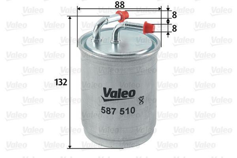 VALEO 587510 Kraftstofffilter, Diesel