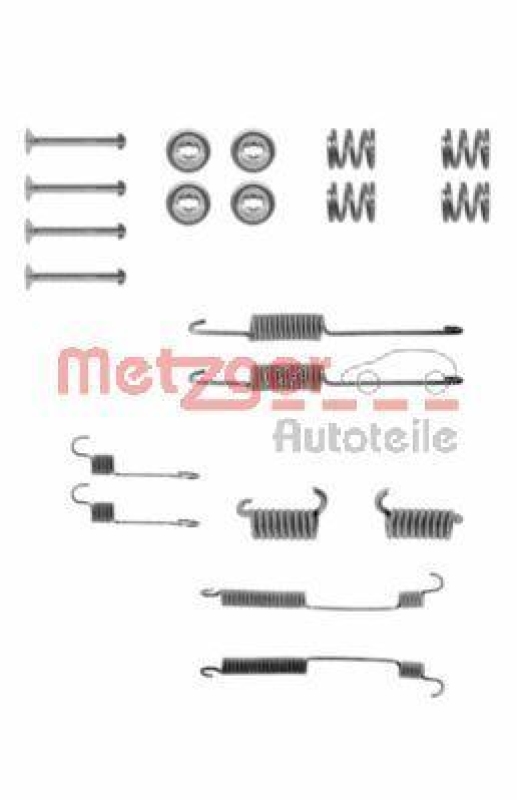 METZGER 105-0599 Zubehörsatz, Bremsbacken für FORD