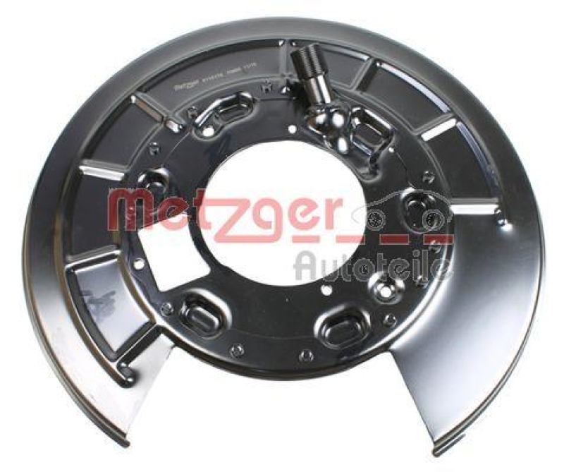 METZGER 6115179 Spritzblech, Bremsscheibe für LAND ROVER HA links