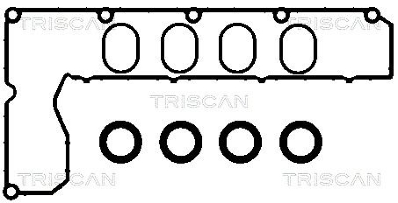 TRISCAN 515-5592 Ventildeckeldichtungsatz für Peugeot