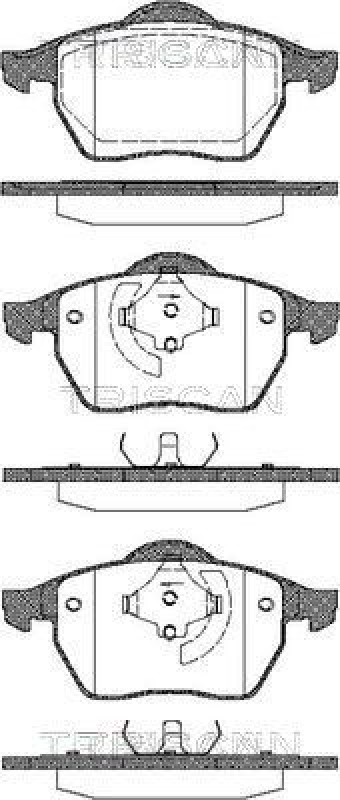 TRISCAN 8110 29006 Bremsbelagsatz Scheibenbremse