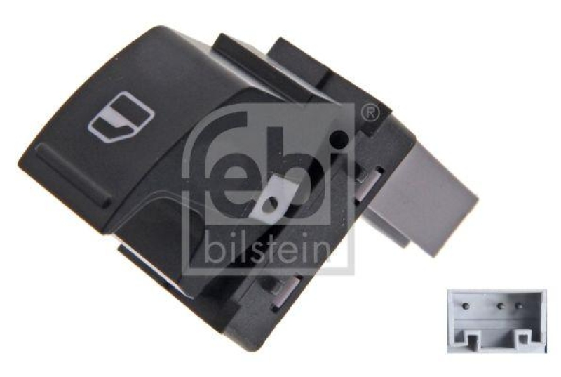 FEBI BILSTEIN 37485 Schalter für elektrische Fensterheber für VW-Audi